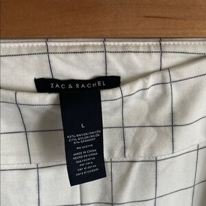 Zac & Rachel Grid Pattern Pants